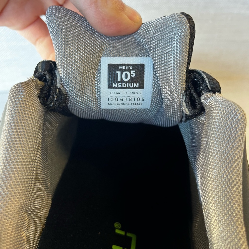 KURU Chicane Men's Black and Red Hiking Shoes Size 10.5 - Picture 8 of 8